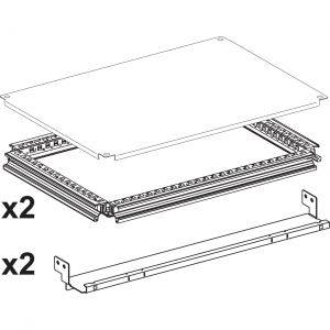 2 Marcos(sup E Inf)+ Techo A700 P500