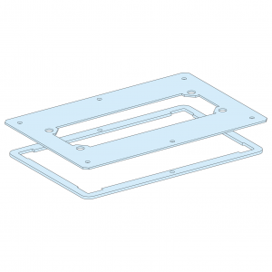 Placa Metalica Perf. G IP55, 300+600mm