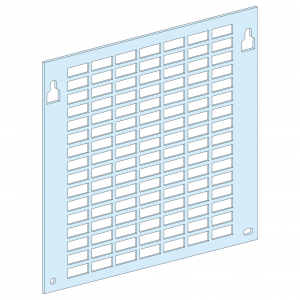 Placa Sop. G Perforada Plana 4 Mod.