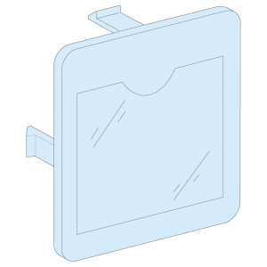 Placa 90×100 Porta Etiquetas.