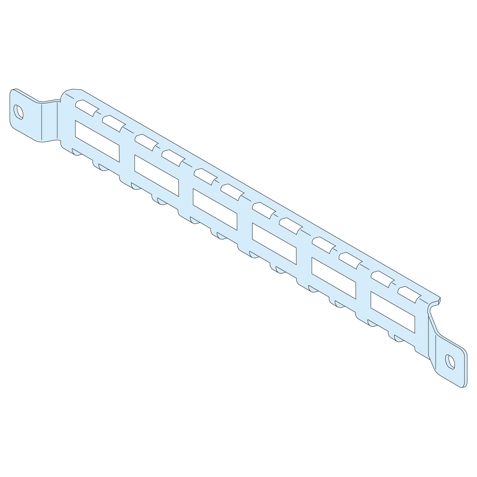 4 Soportes P Fijacion Cable Prof. 200mm