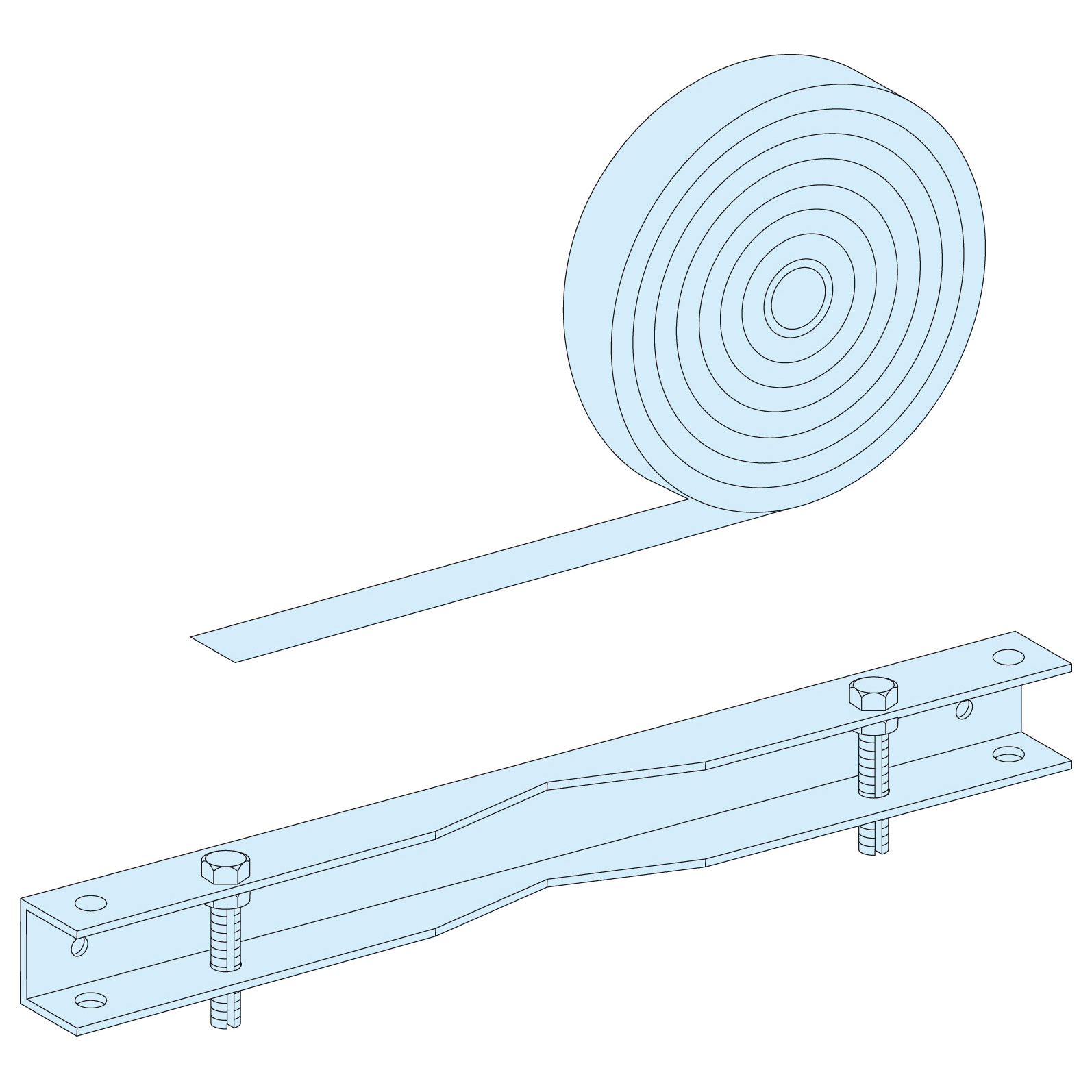 Soporte Fijacion En Poste G IP55