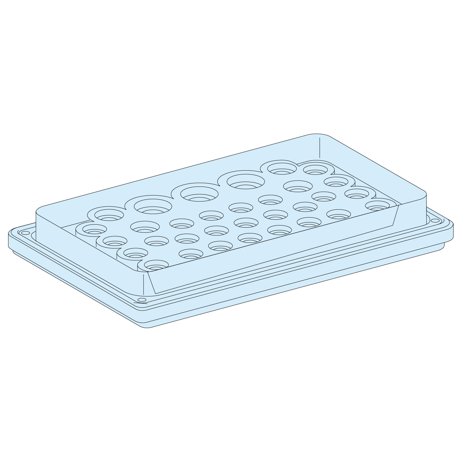 Placa Pasacable G IP55,39 Entr. 7-26m