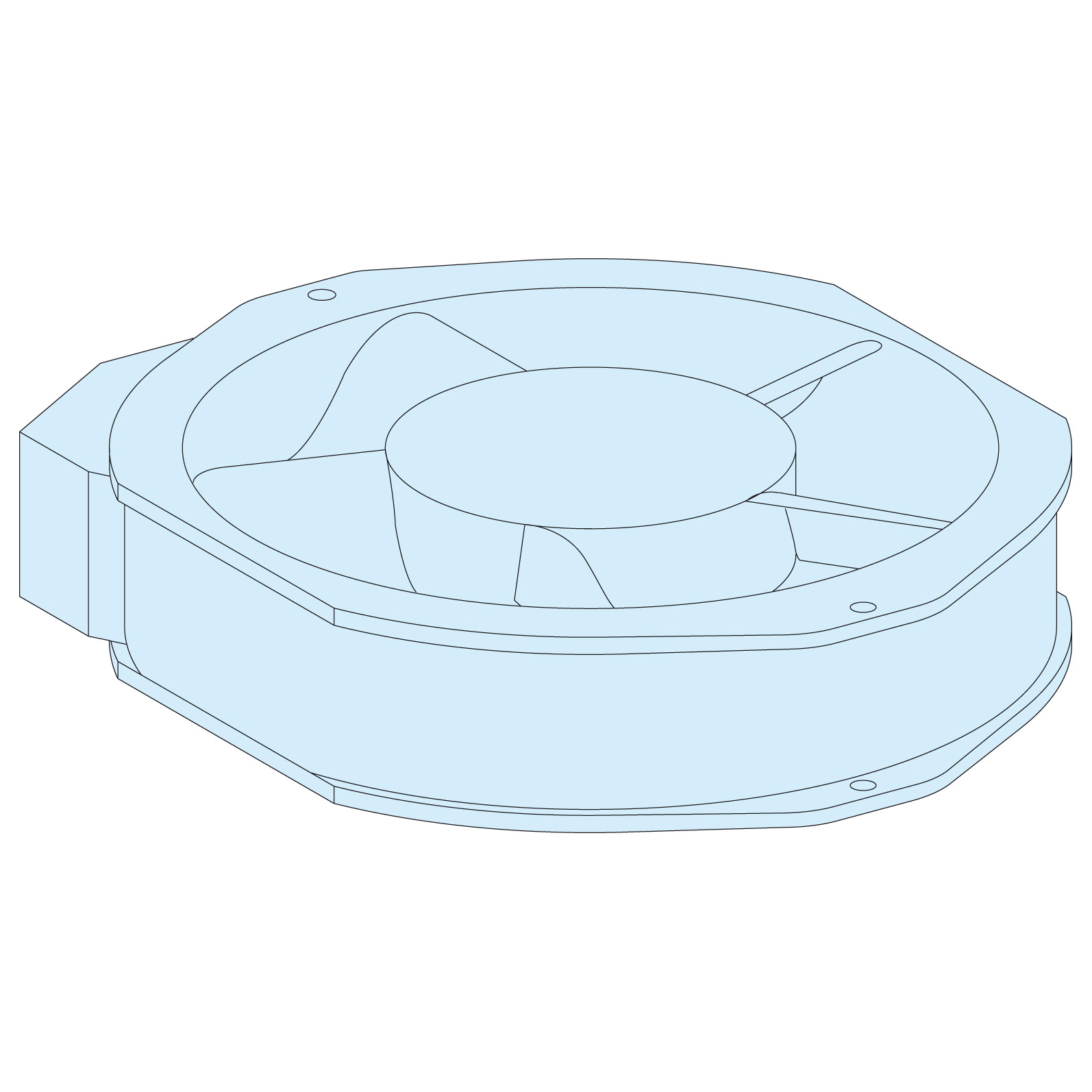 Extractor Prisma P 230V, 300m3/h