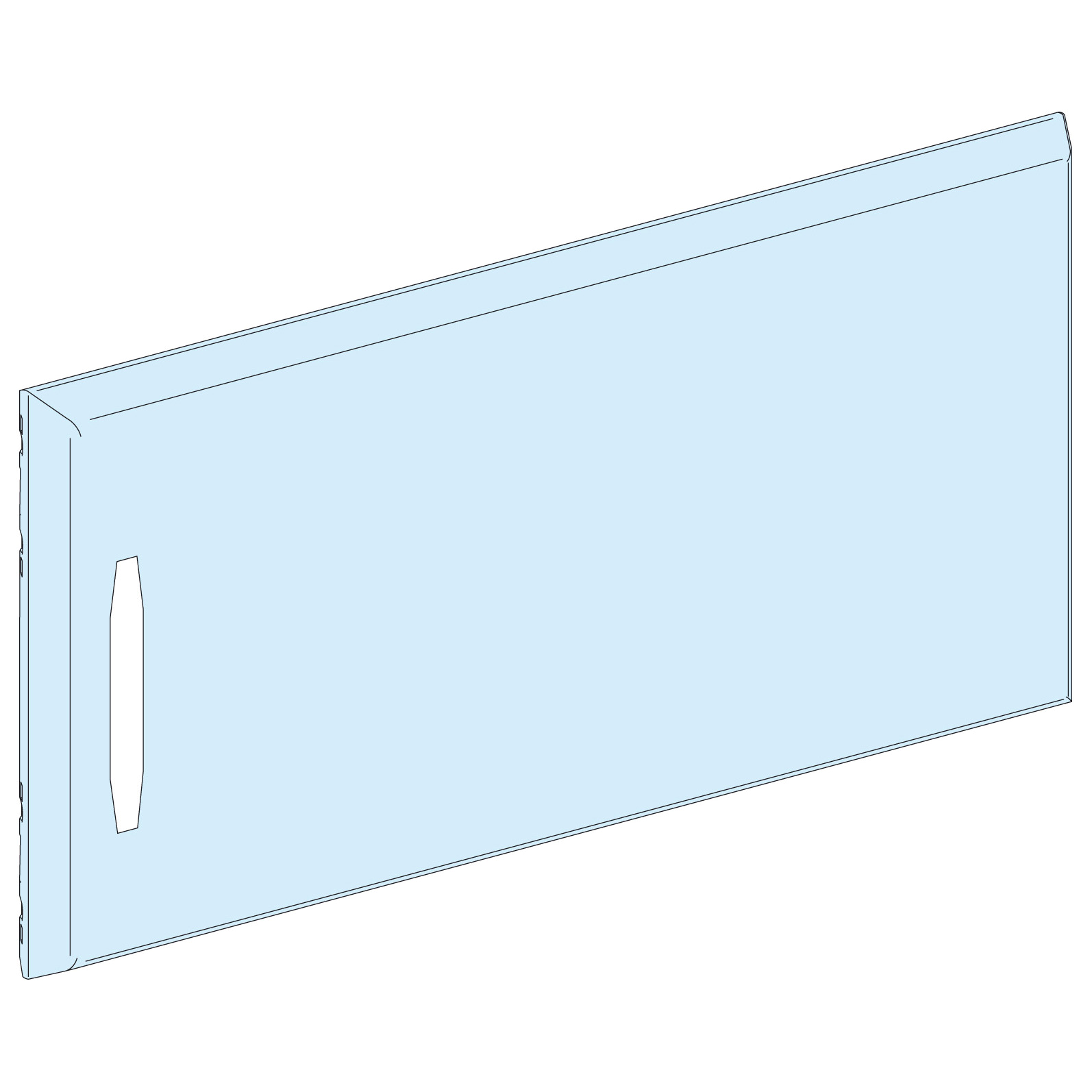 Puerta Parcial Prisma G IP30 Plena 6 Mod