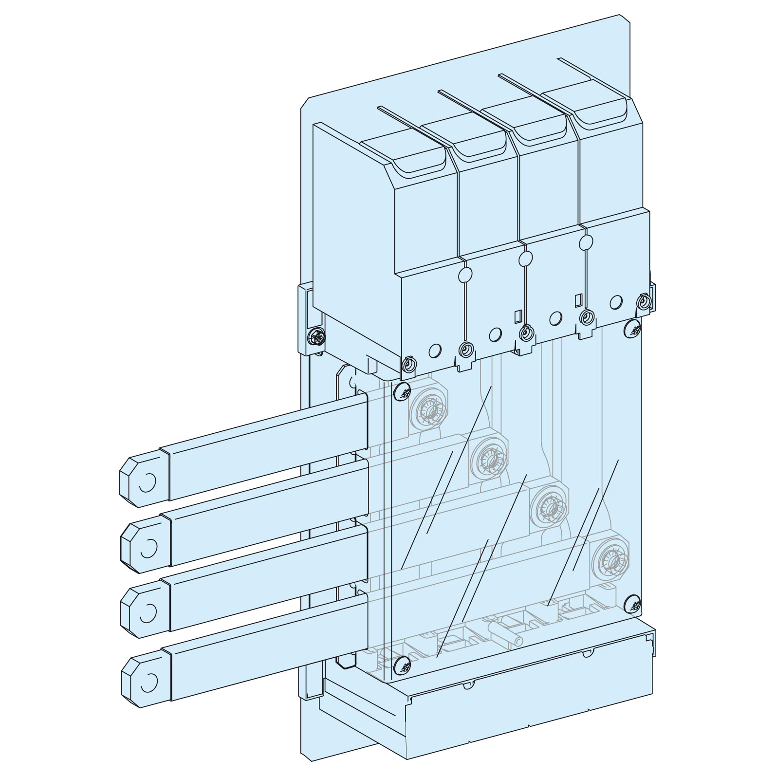 Bloque Conexi? G NSX630 Cables PL