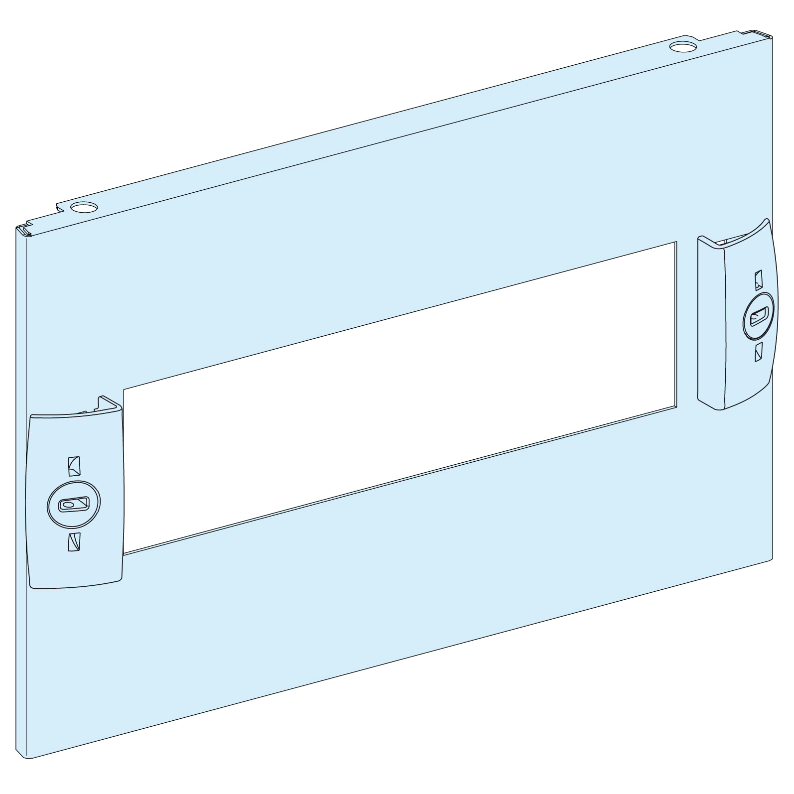 Tapa G/P A400 Acti9, 3 Mod, Alto 150mm