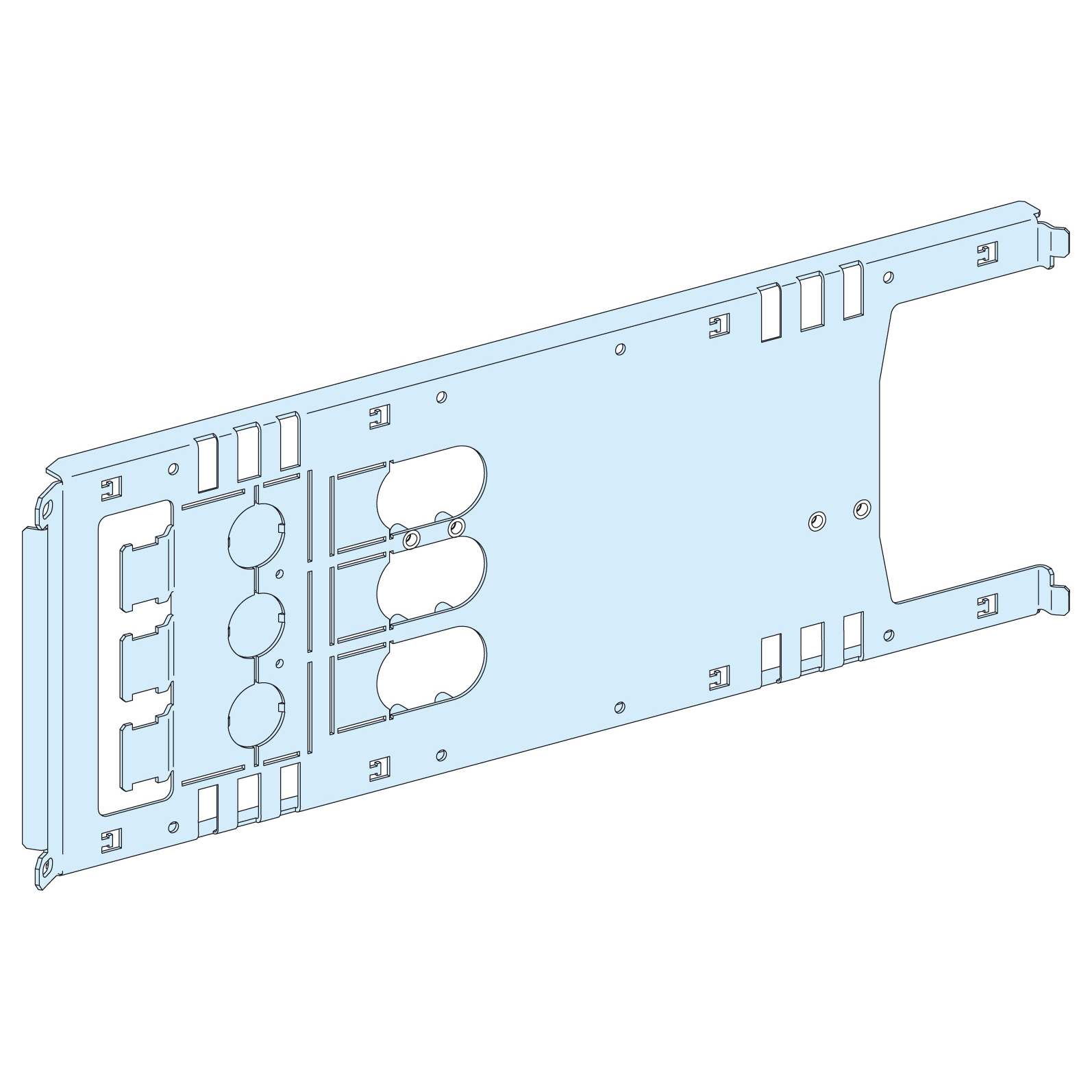 Placa Sop. P NSX-CVS630 Hor.Fijo/Zoc(3P)