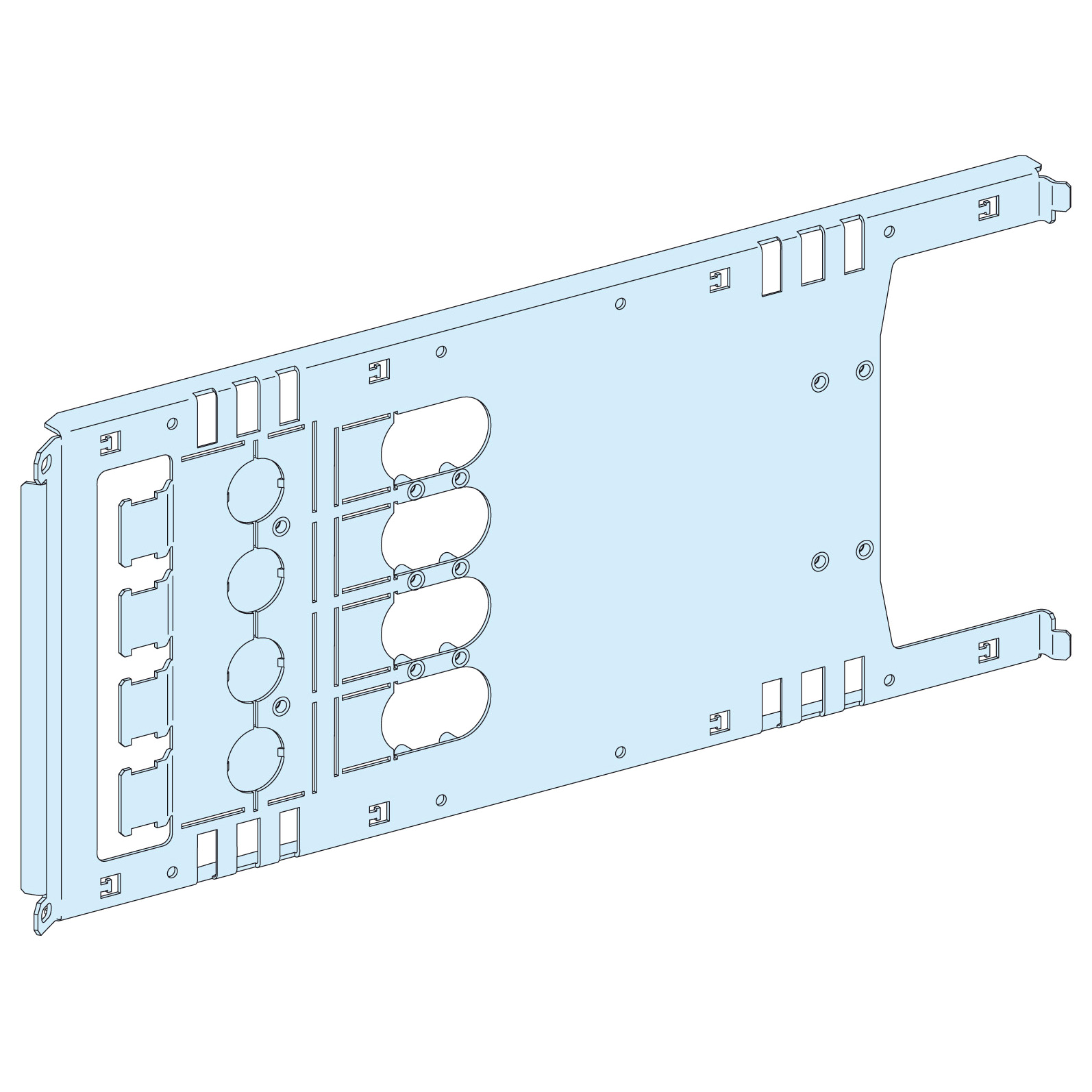 Placa Sop. P NSX-CVS630 Hor.Fijo/Zoc(4P)