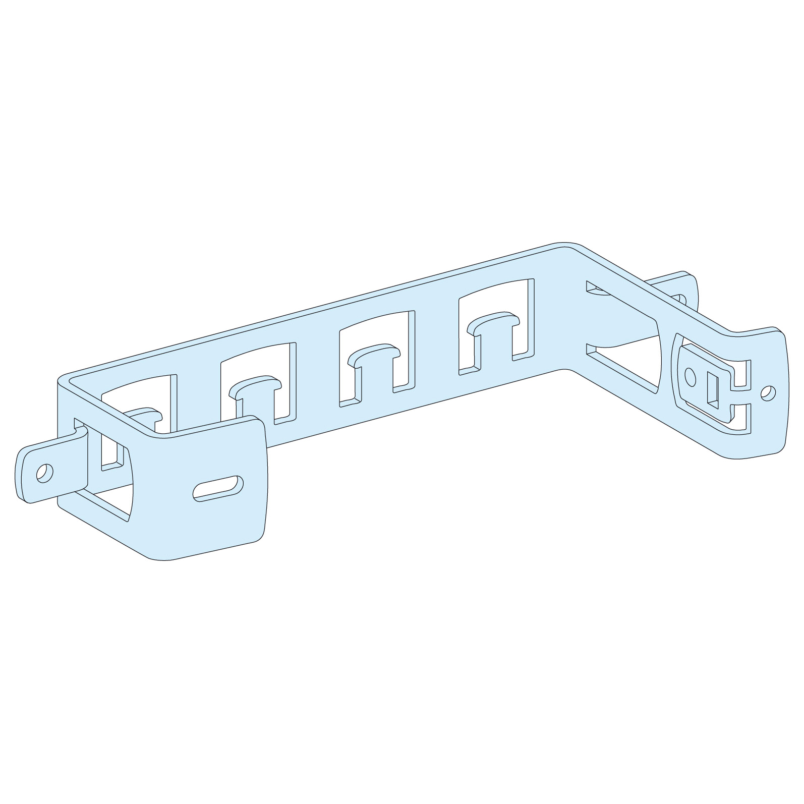 2 Soportes G Para Bornas Y Colector PL