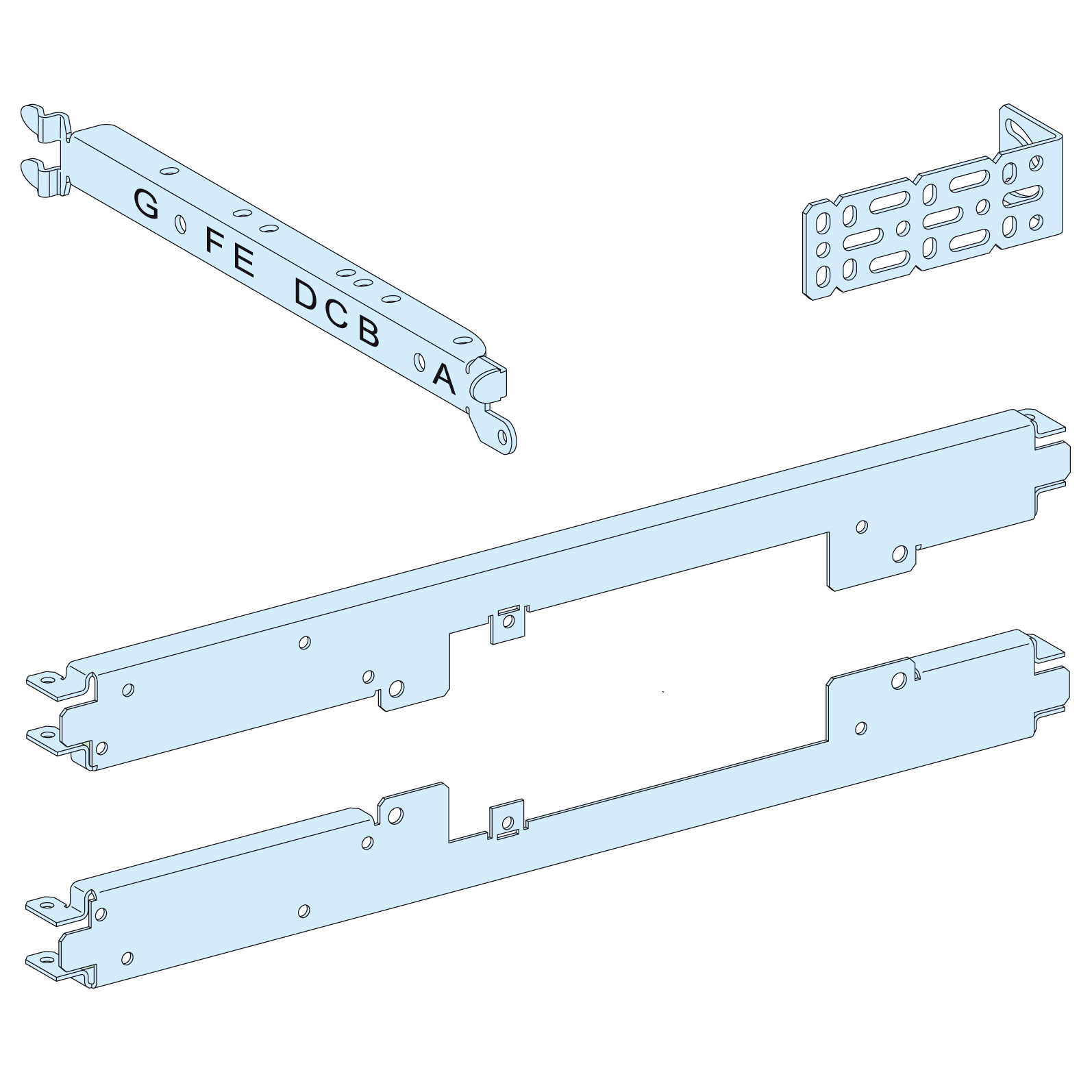Placa Sop. P UA/BA INV. NSX250 Hor.Telem