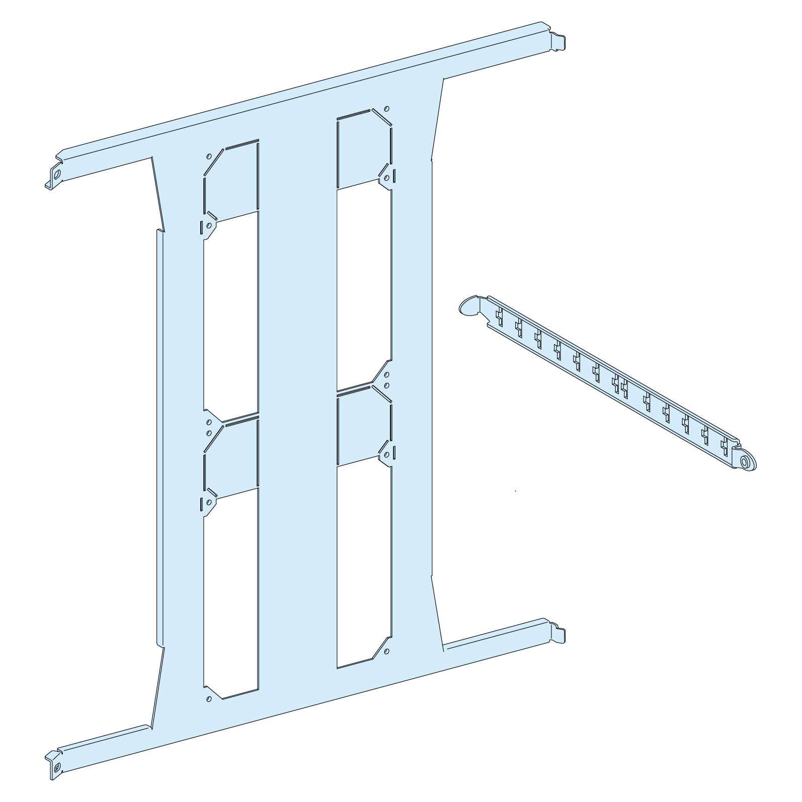 Placa Sop. P Inversor NS1000 Hor.Rotat.