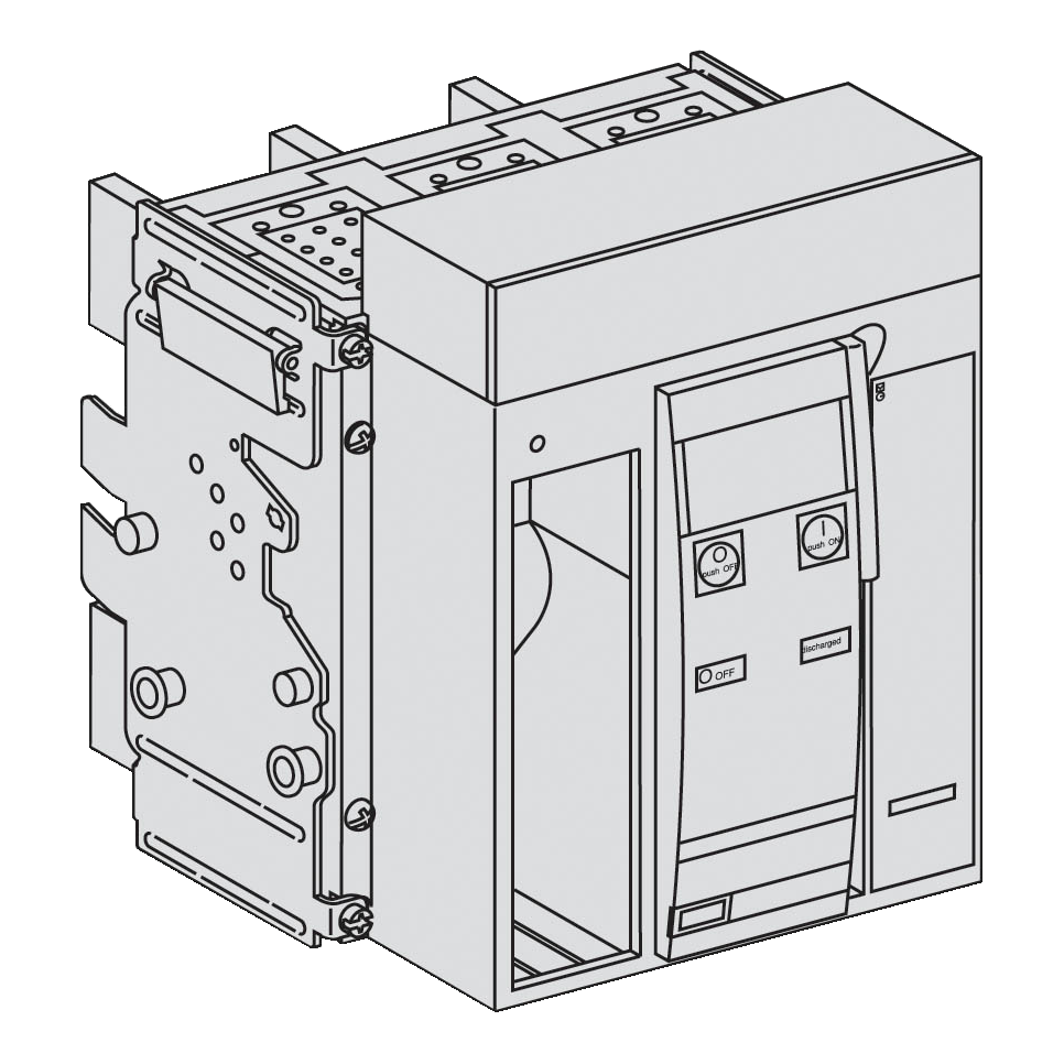 APARATO DE BASE NT 1600A H1 3P SECC