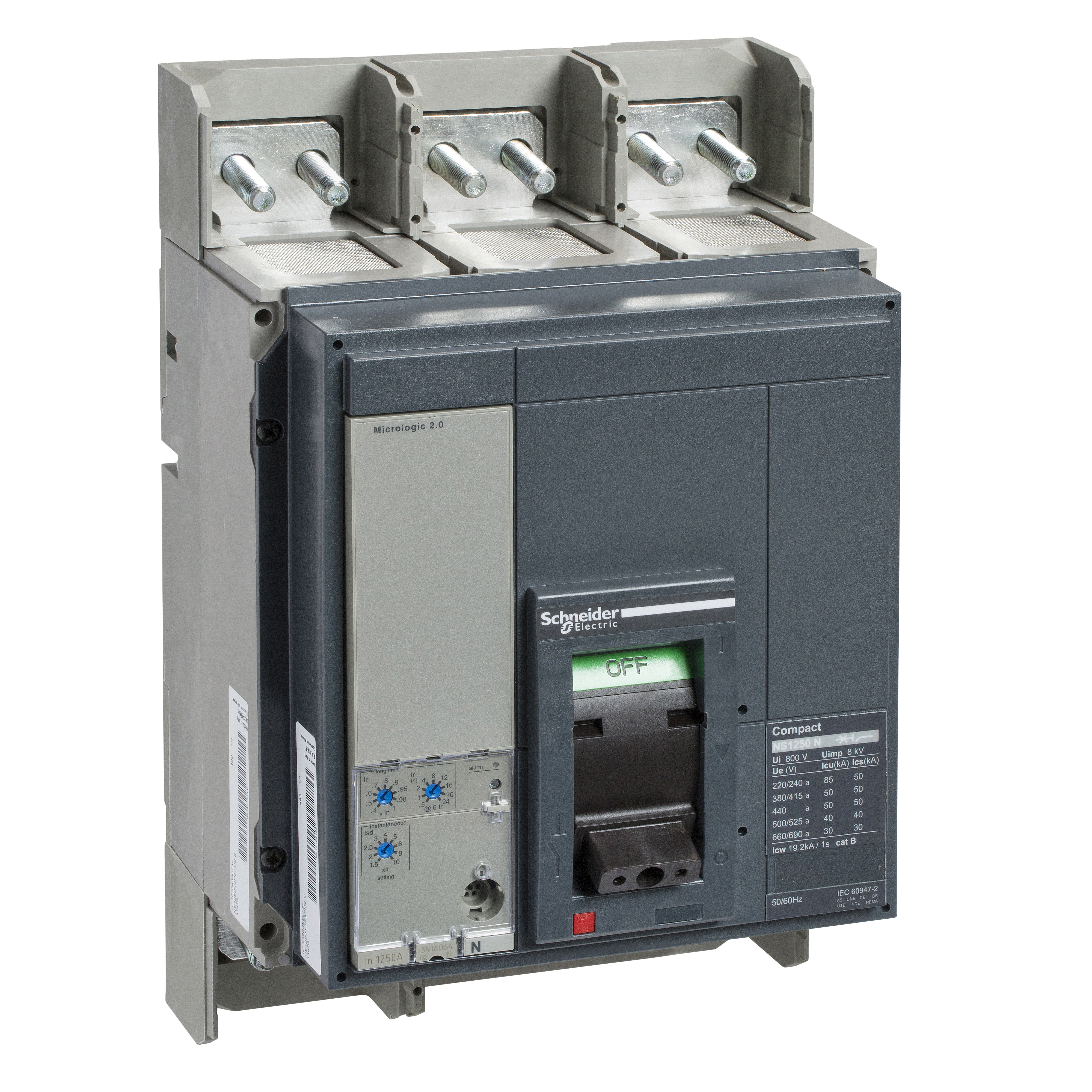 NS 800L 3P FIJO F.A. MICROLOGIC 2.0