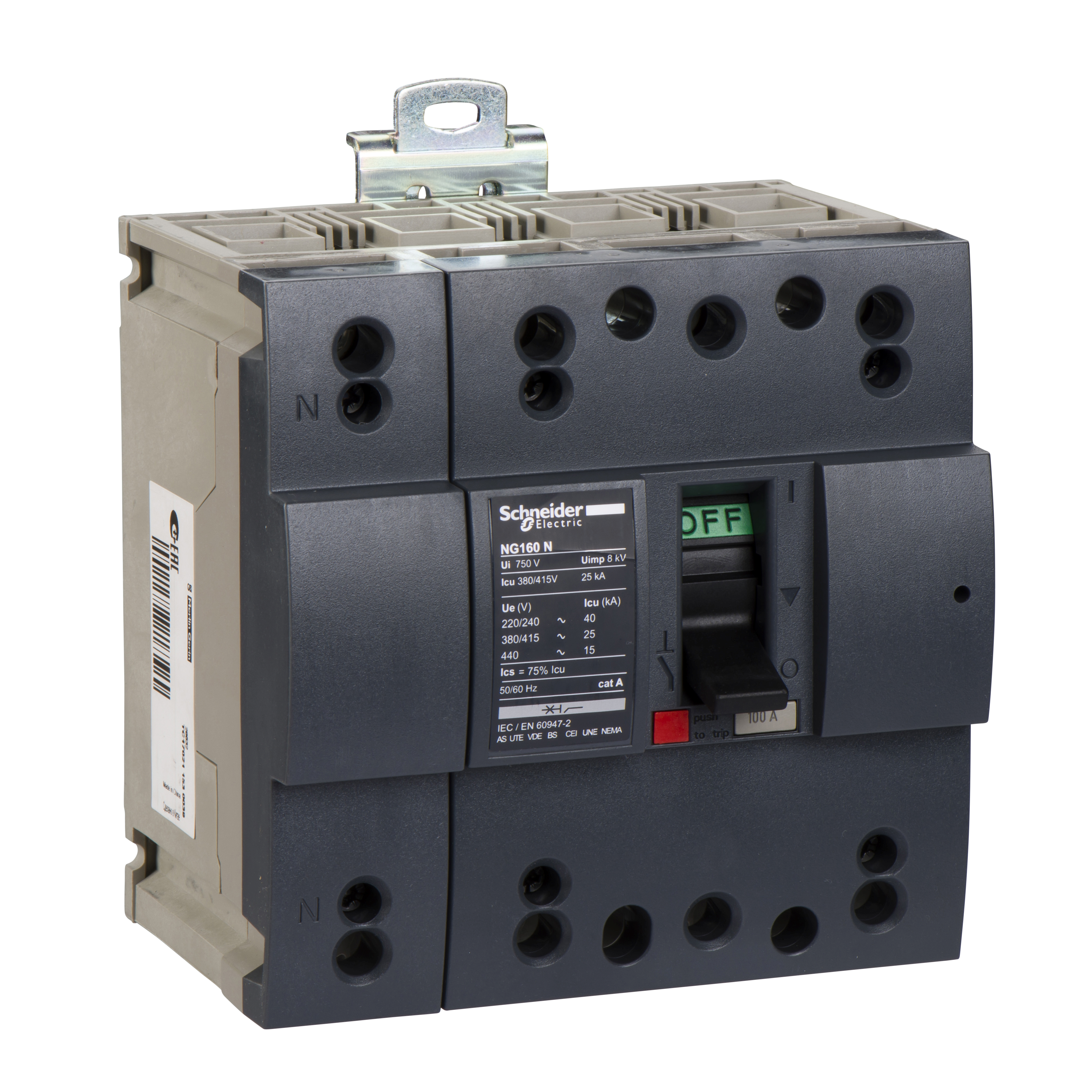 NG160N 4P- 100A