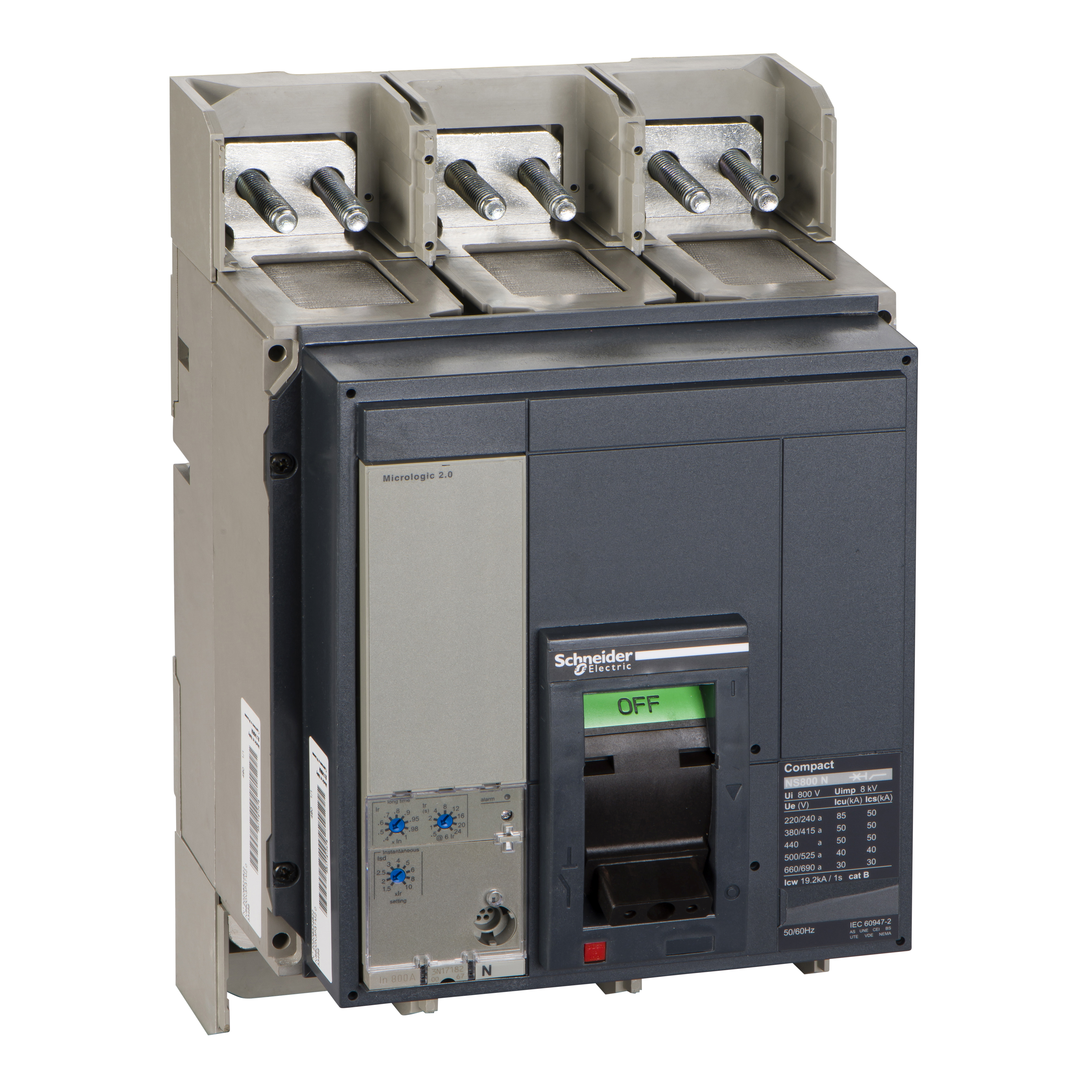 NS 800N 3P FIJO F.A. MICROLOGIC 2.0