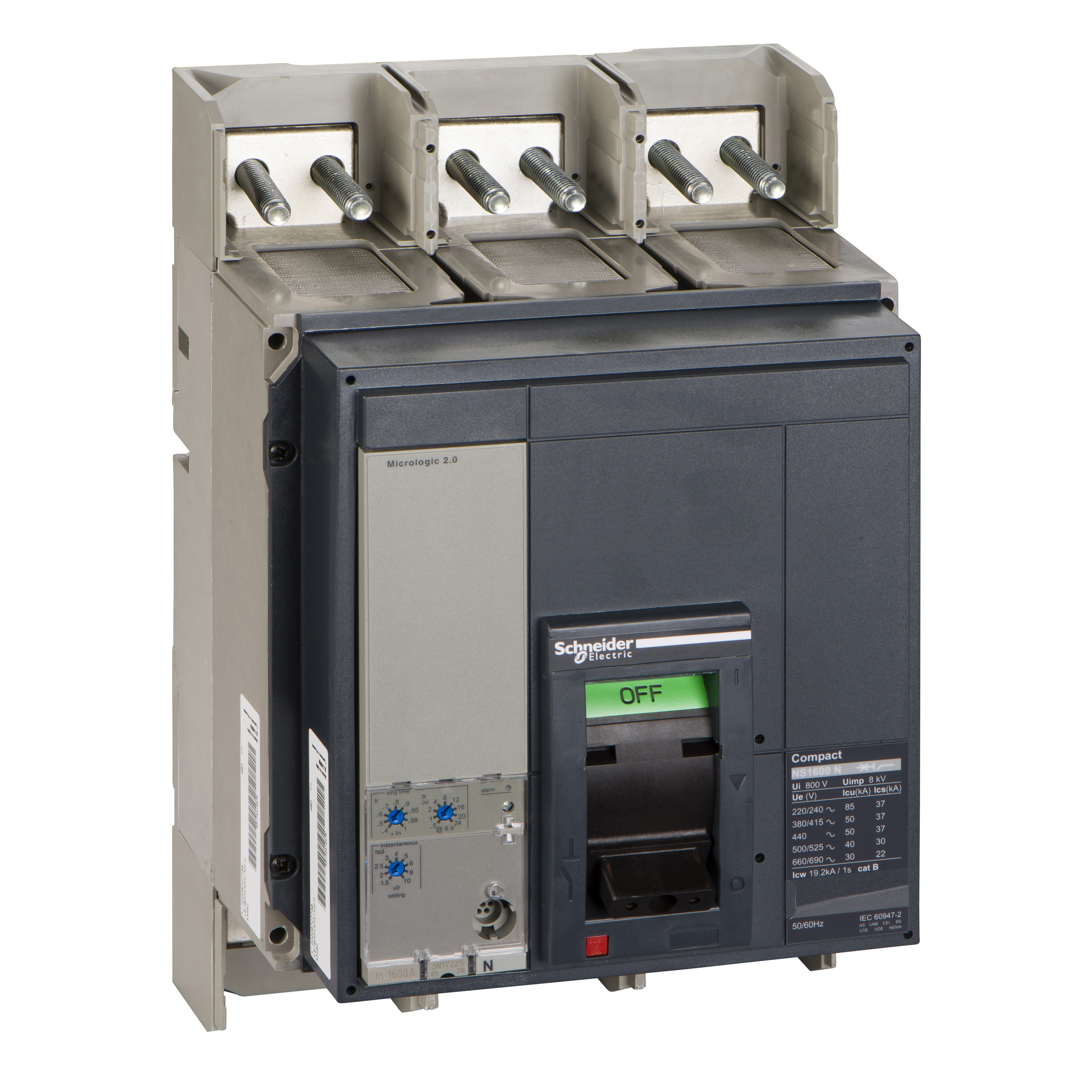 NS 1600N 3P FIJO F.A. MICROLOGIC 2.0