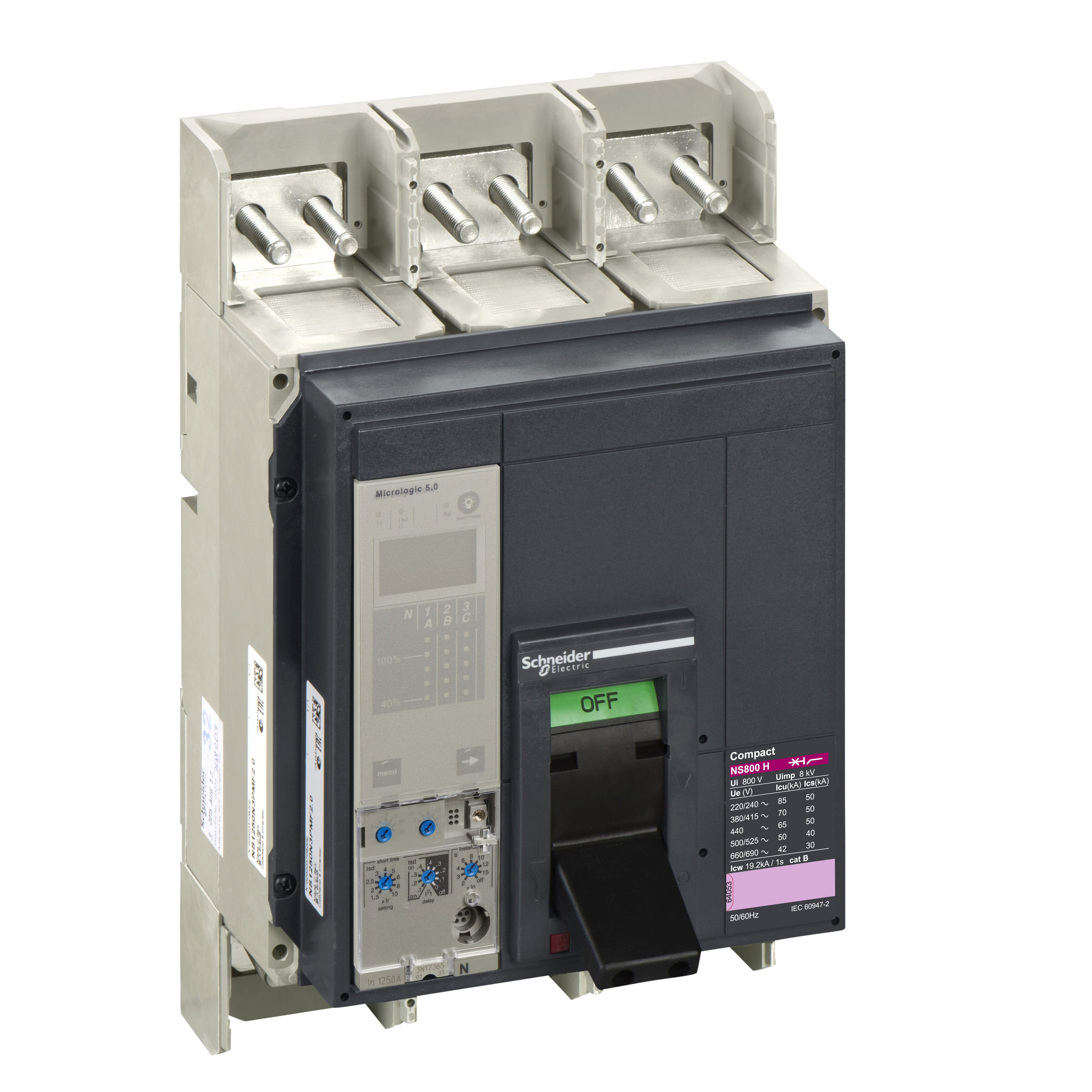 NS 800 H 3P FIJO F.A. MICROLOGIC 5.0