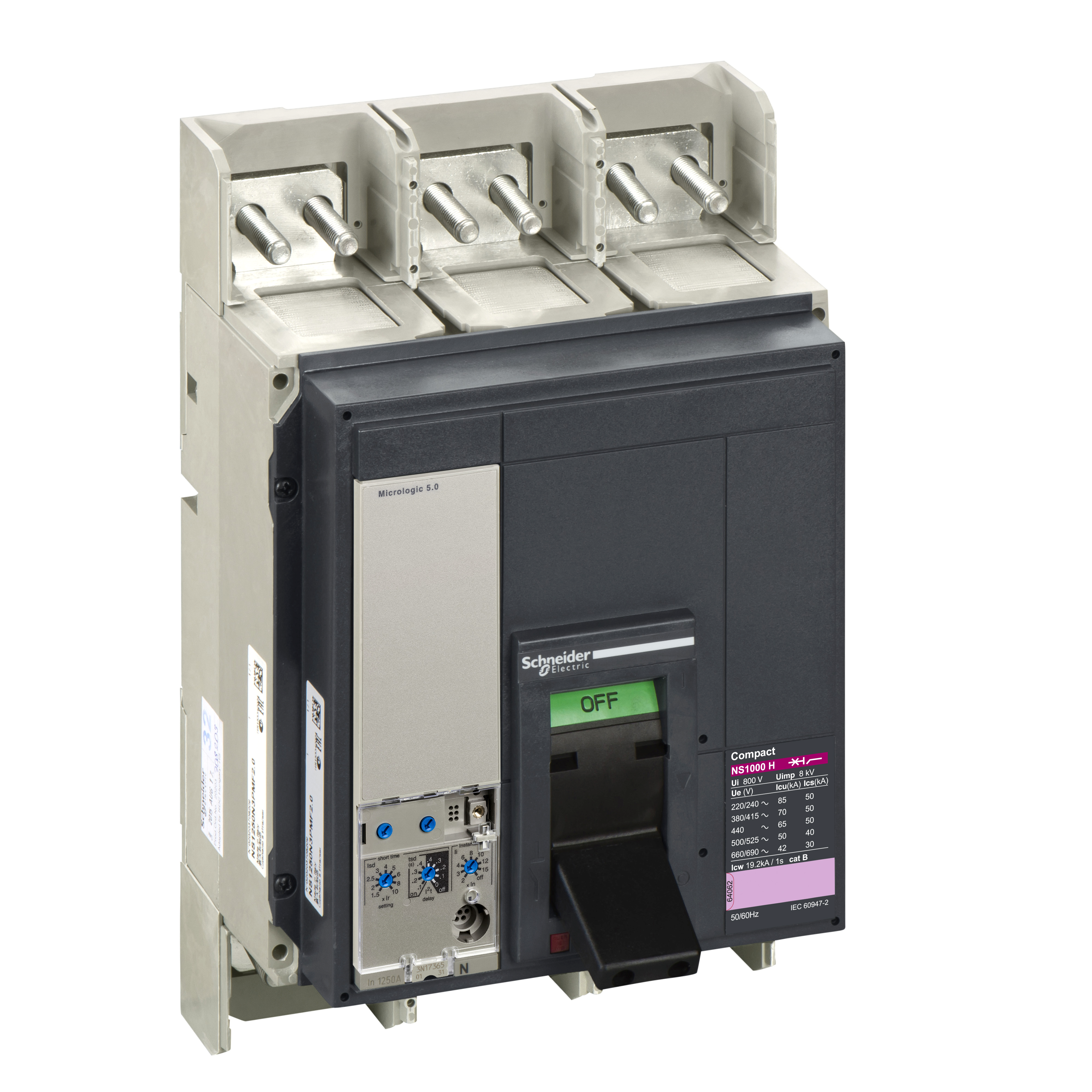 NS 1000 H 3P FIJO F.A. MICROLOGIC 5.0