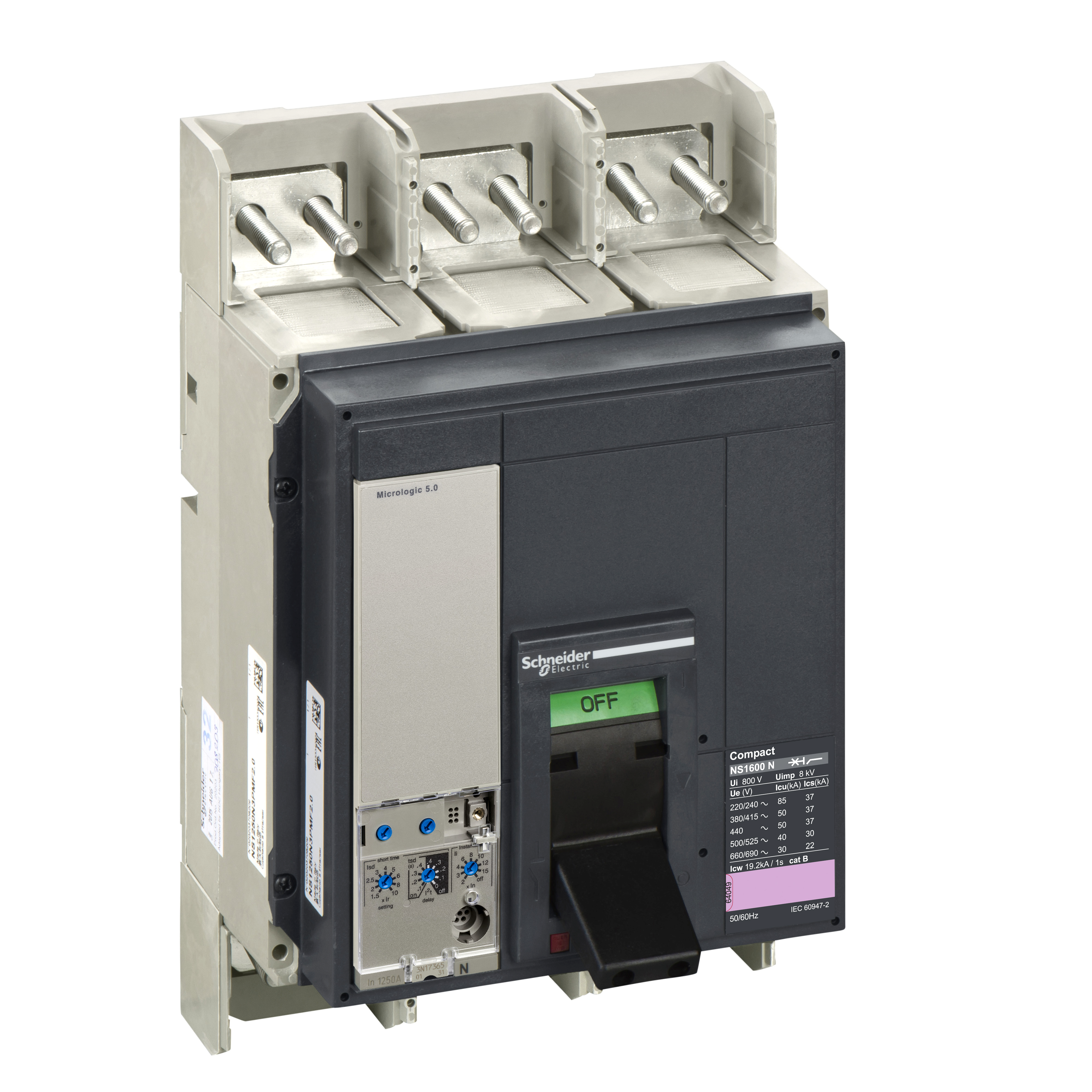 NS1600 N 3P FIJO F.A. MICROLOGIC5.0