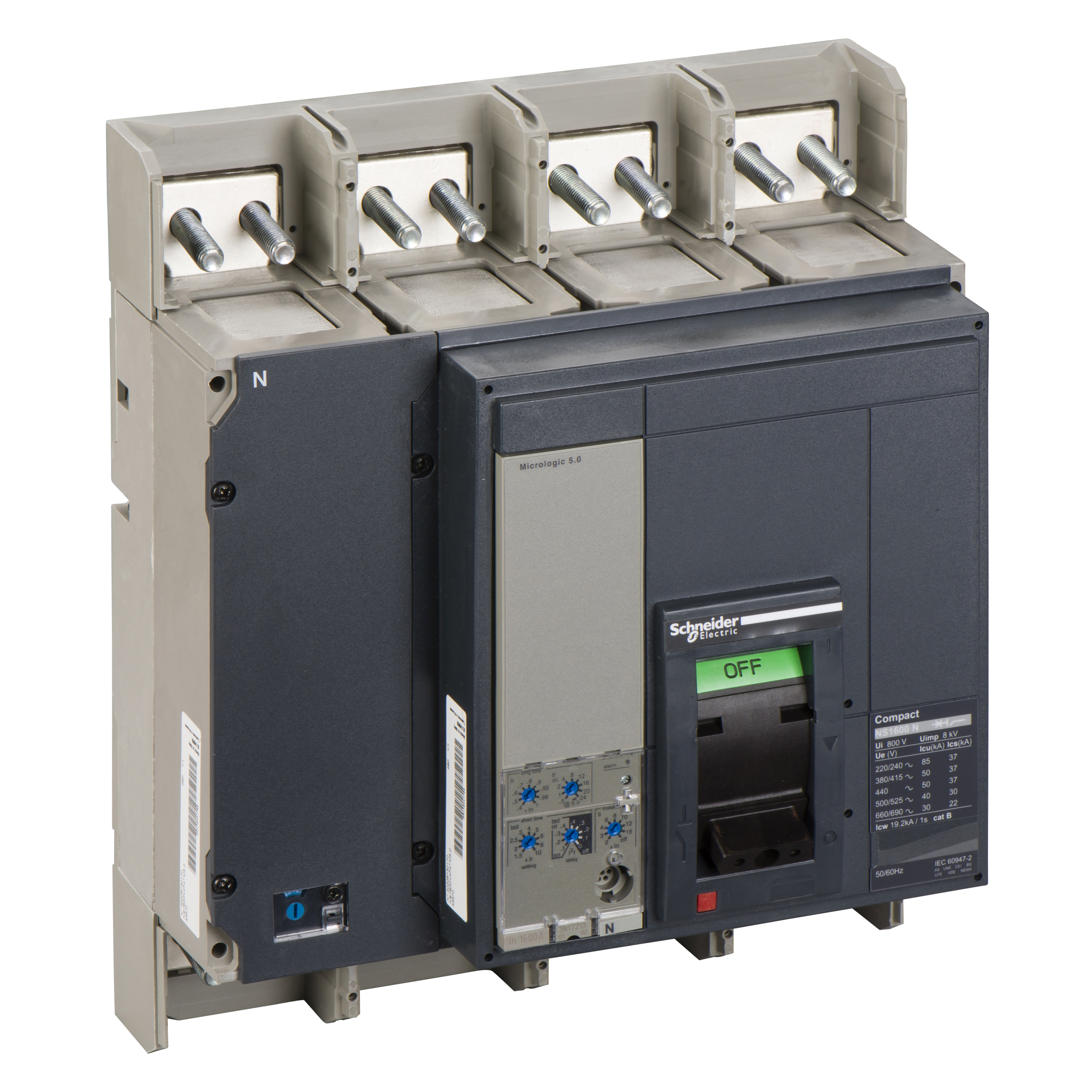 NS1600 N 4P FIJO F.A. MICROLOGIC5.0