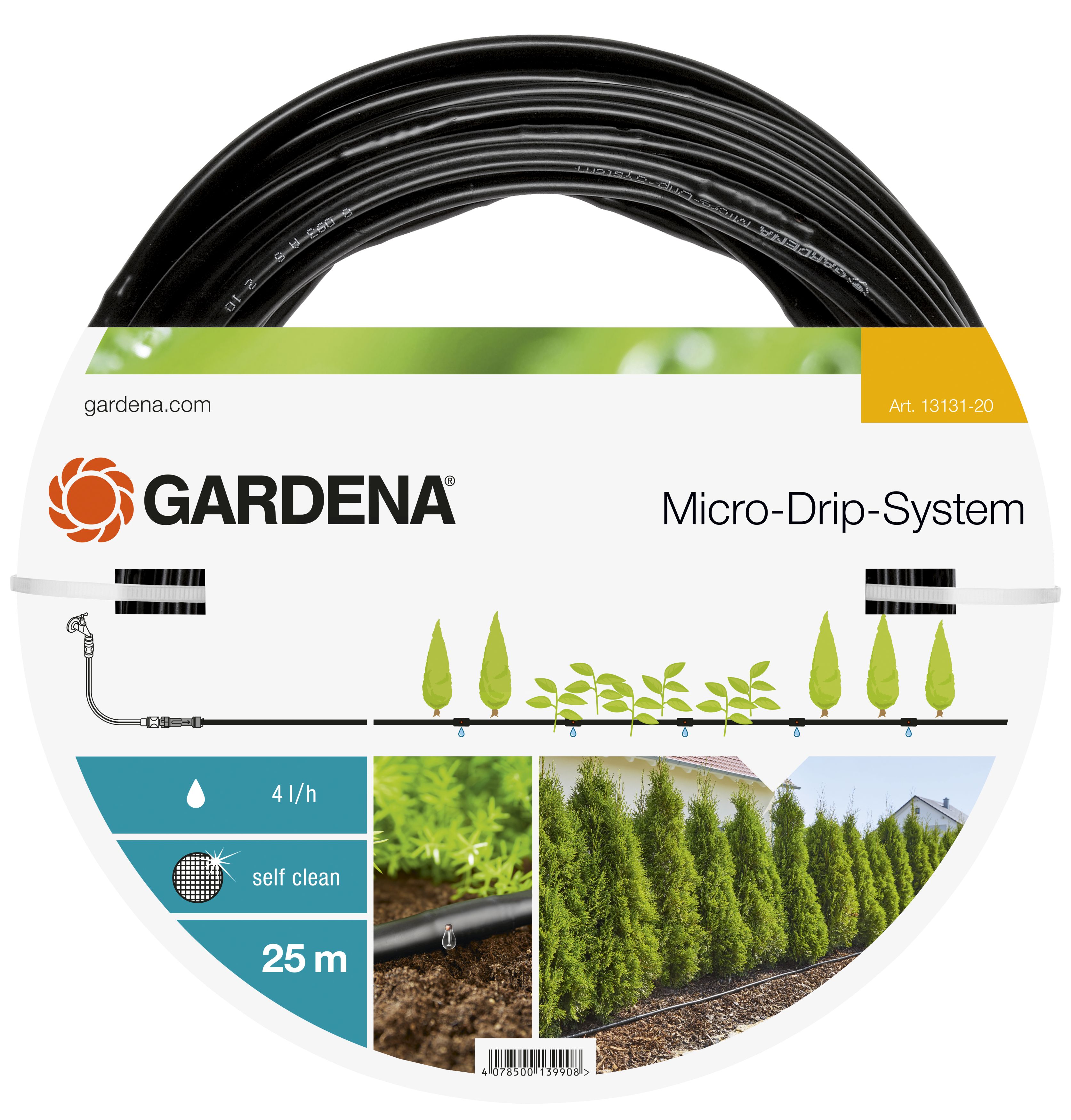 Tubo De Superficie Con Goteros 4l/h