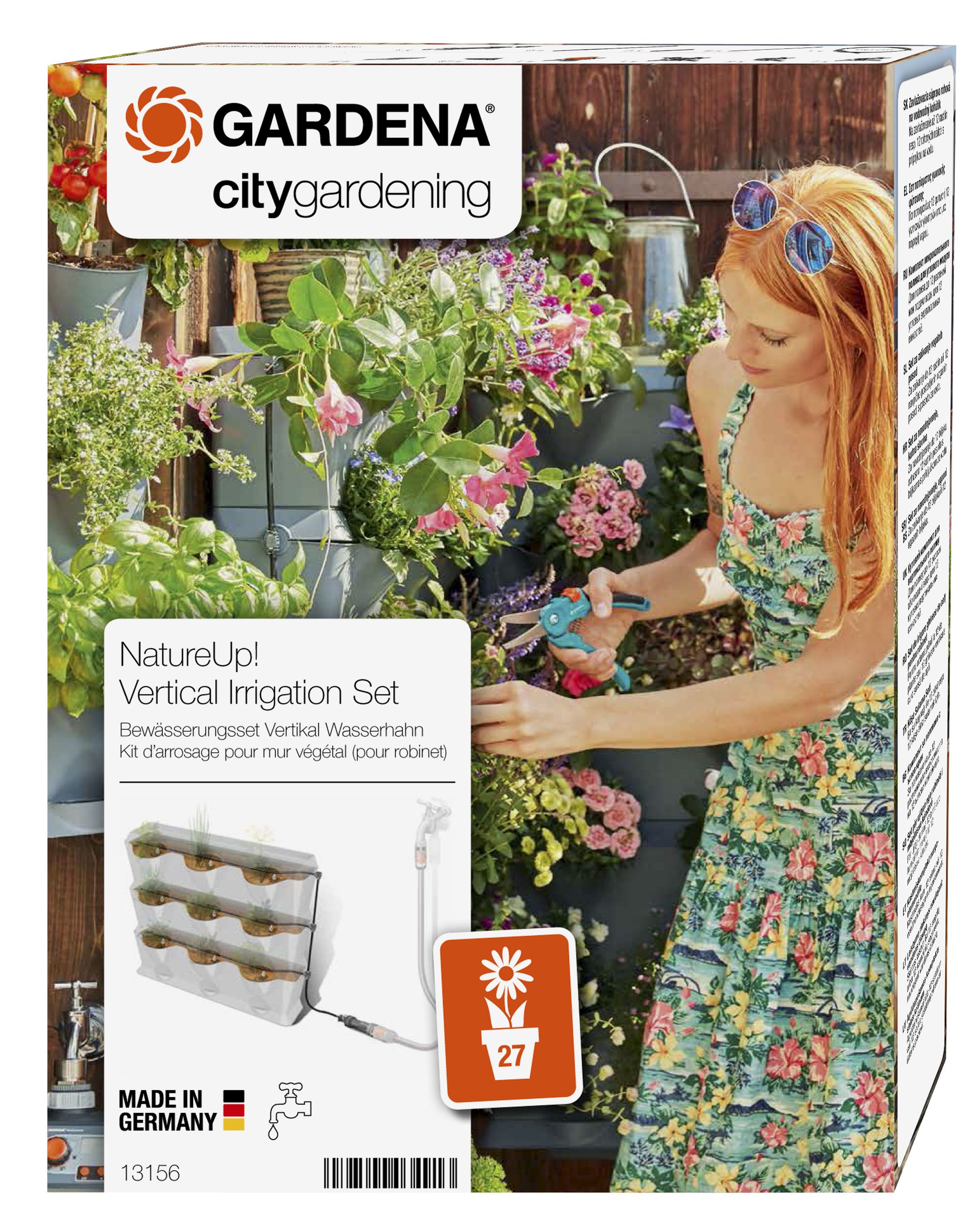 NatureUp! Set De Riego Vertical Gri